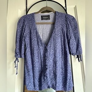 Reformation blouse xs